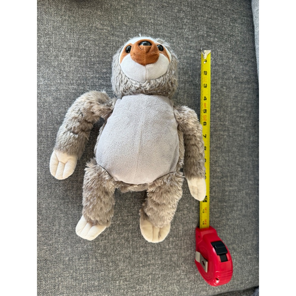 Warm & Cozy Sloth Plush Set Microwavable Lavender Scented & Vibrating Sloth - Picture 7 of 7